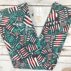 NWT LuLaRoe TC Americana 🇺🇸 Leggings